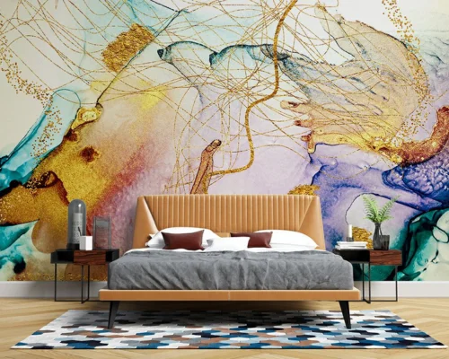 Custom Marble Wall Design